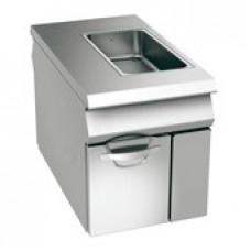 ELEMENT WITH WELL ON CABINET WITH DOORS
