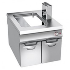 RIBBED/SMOOTH PLATE GAS GRIDDLE,NEUTRAL CABINET