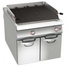 GAS CHARGRILL ON NEUTRAL CABINET