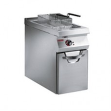 ELECTRIC FRYER, SINGLE WELL, 21 lts 