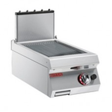 RIBBED PLATE GAS GRIDDLE, TOP VERSION, 35 CM.