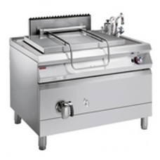 GAS INDIRECT HEATED BOILING PAN, 270 lts