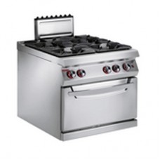 FOUR BURNER GAS RANGE WITH OVEN