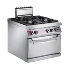 FOUR BURNER GAS RANGE WITH OVEN