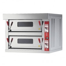 ELECTRIC PIZZA OVEN, DOUBLE CHAMBER FOR 4 PIZZAS