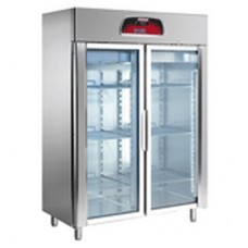 REFRIGERATOR'MOON GN 2/1 1500 Ltr, 2 GLASS DOORS